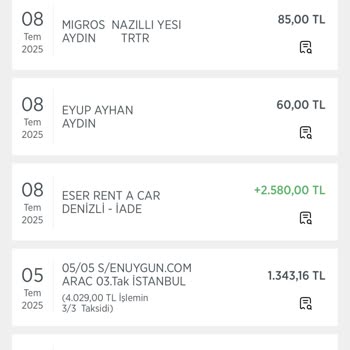 Araç Kiralama Sonrası Eksik Para İadesi Ve Sorunlu Hizmet