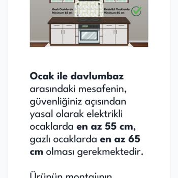 Vestel Ankastre Set Kurulumunda Mesafe Bilgisi Ve Yetkili Servis Çelişkisi