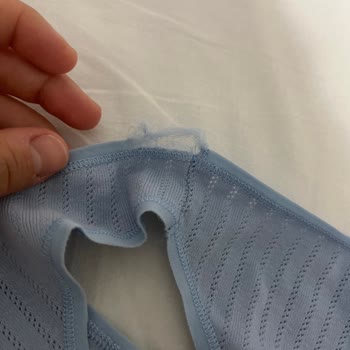 Penti'den Alınan İç Çamaşırlarında Yıkama Sonrası Lastiklerde Yırtılma Sorunu