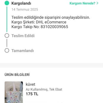 Dolap Uygulamasında Yanlış Kargo Ve Ödeme Sorunu: Mağduriyetimin Giderilmesini İstiyorum