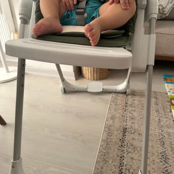 Pregobaby Mama Sandalyesi Daha Kullanalı 3 Ay Dolmadan Hasar Gördü