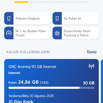 Turkcell'in Sosyal Medya Ve Normal İnternet Paketleri Yanlış Tüketiliyor!