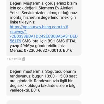 Siemens Buzdolabında Sürekli Arıza Ve İlgisiz Servis