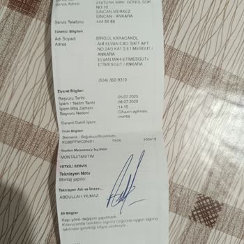 Siemens Buzdolabında Sürekli Arıza Ve İlgisiz Servis