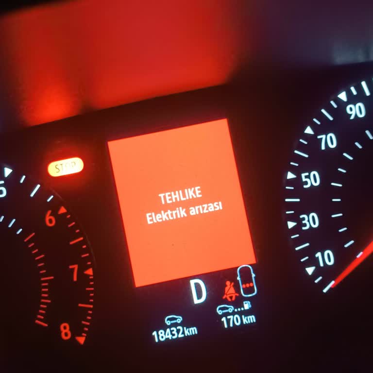 Renault Tehlikeli Elektrik Sorunu