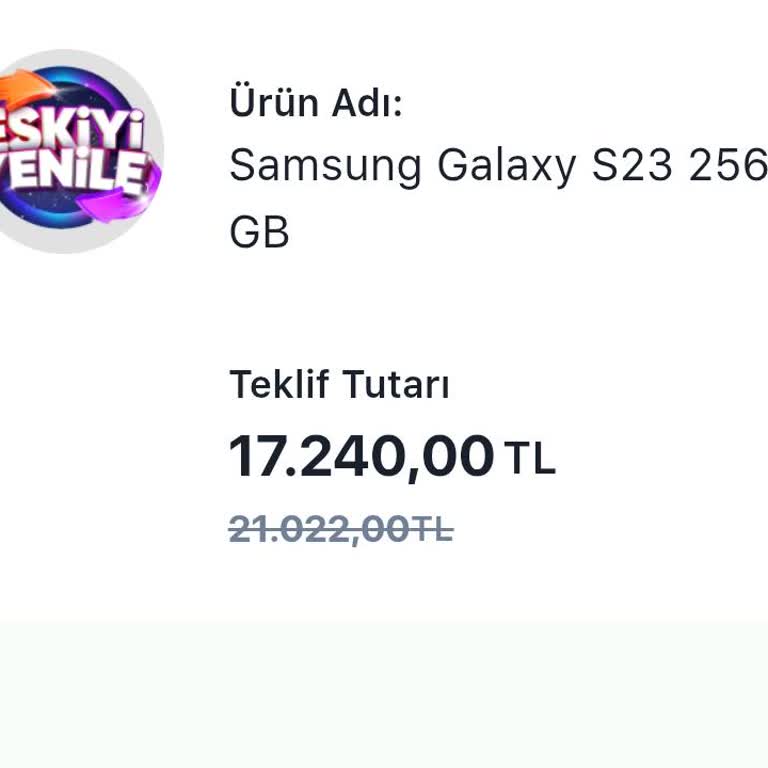 Eskiyi Getir Kampanyasında Teklif Revizesi Ve Müşteri Hizmetleri Sorunu