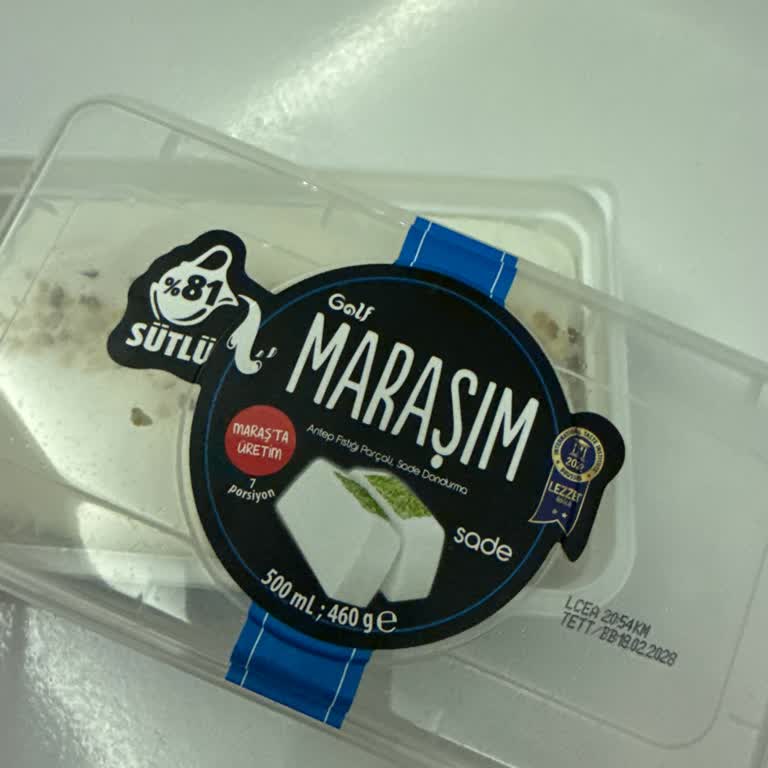 Golf Maraşım Dondurmasının Eski Lezzeti Yok, Kıvamı Ve Tadı Değişmiş