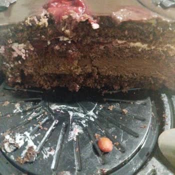 Harras Vişneli Pastadan Çıkan Çekirdek Dişimi Kırdı