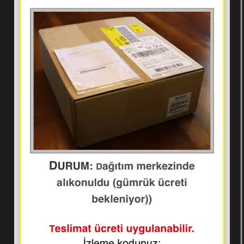 Adıma Gelen Sahte Kargo Mailleri Ve Kişisel Bilgi Güvenliği Endişesi