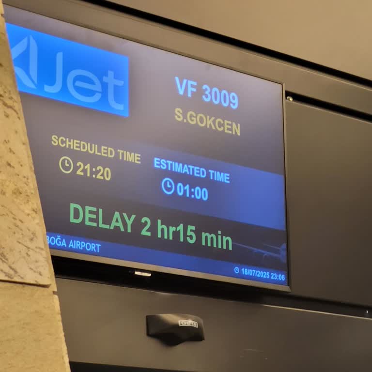 Uzun Rötar, Bilgi Eksikliği Ve Mağduriyetle Geçen Kabus Gibi Uçuş Deneyimi