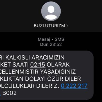 Otobüs Gelmedi, Bilgi Verilmedi, Mağdur Edildim!