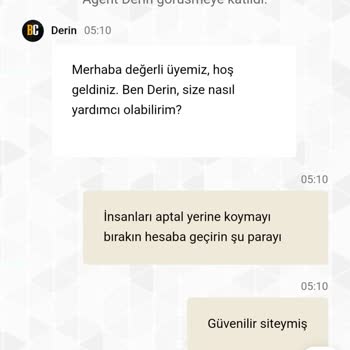 Kazandığım Parayı Ödemeyen Site Ve Alaycı Müşteri Temsilcisi