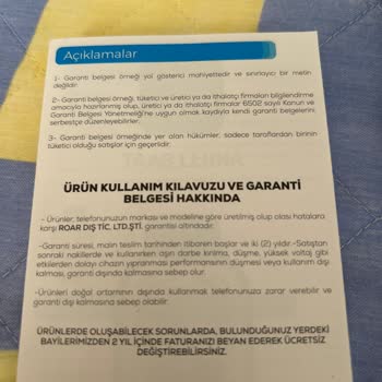 Hediye Olarak Verilen Akıllı Saatin Şarj Kablosu Bozuk, Garantiye Ulaşamıyorum