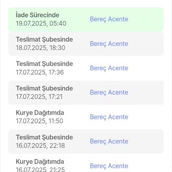 Kargom Teslim Edilmeden İade Edildi, Şubeden Net Bilgi Alınamıyor