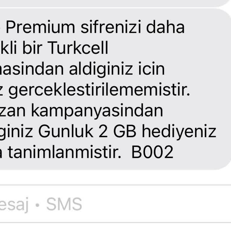 Salla Kazan Kampanyasında Youtube Premium Yerine 2GB İnternet Verilmesi