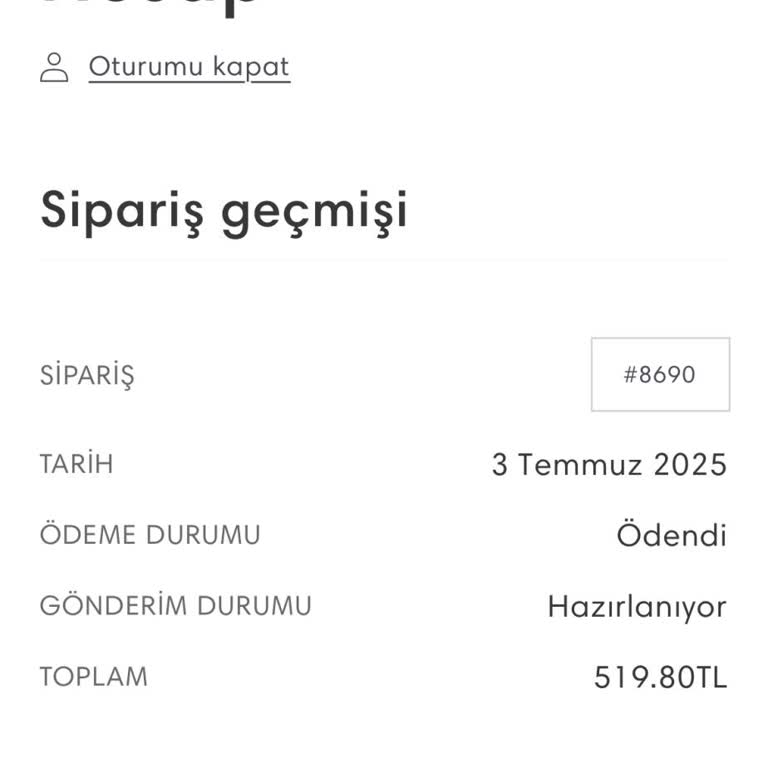 Siparişimin Kargolanmaması Ve İletişimsizlik Sorunu