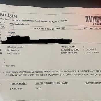 Garanti Servisinin İlgisizliği Ve Mikrofon Arızasıyla Yalnız Bırakılmak