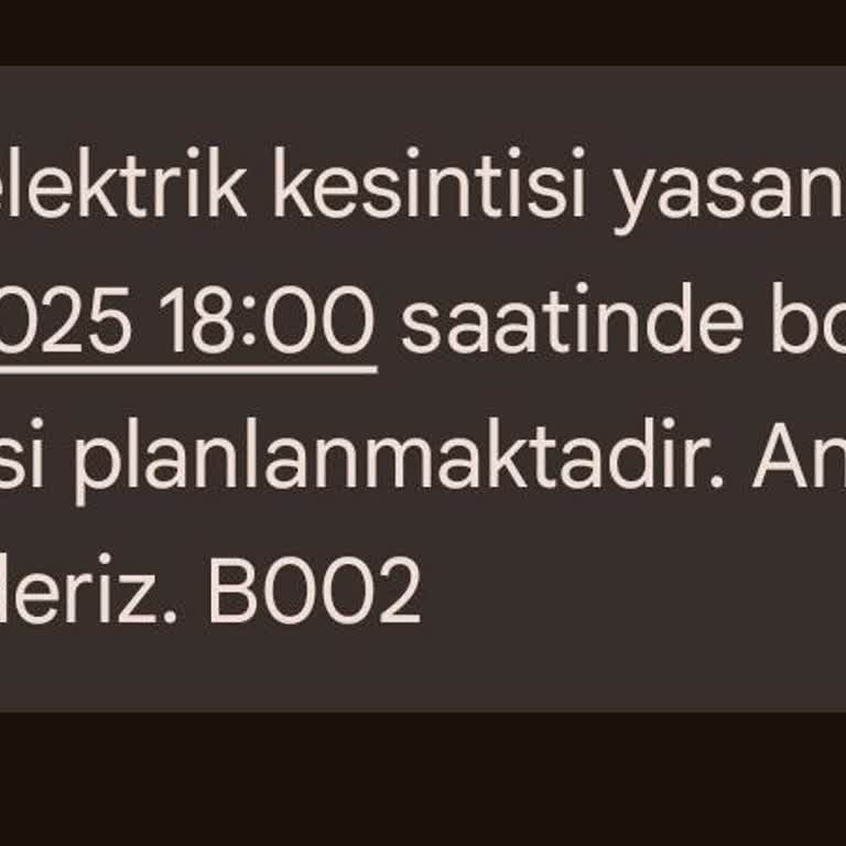 Kocaeli Başiskele'de Uzun Süreli Hafta Sonu Elektrik Kesintileri