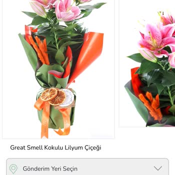 Sipariş Edilen Lilyum Yerine Yanlış Ve Eksik Ürün Teslimatı