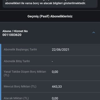 Dört Yıl Önce İptal Edilen Abonelikten Haksız Ödeme Talebi