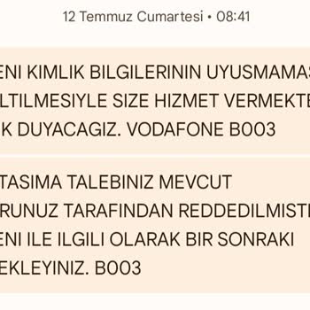 Hat Geçişi Yapılamadı İki Operatörde De Aktif Görünüyorum Ama Hattı Kullanamıyorum