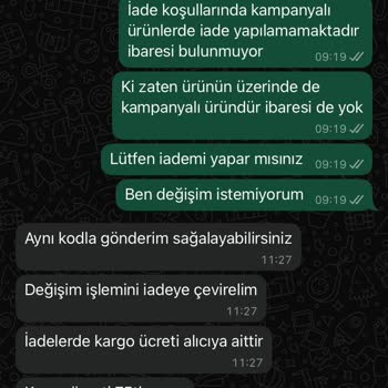 Coral Giyimden İade Sürecinde Yaşadığım Zorluklar