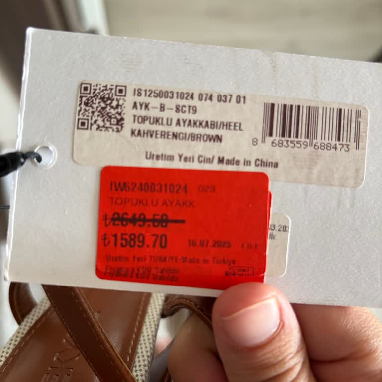 İndirimli Alınan Ayakkabının Mağaza Etiket Fiyatı Daha Düşük Çıktı