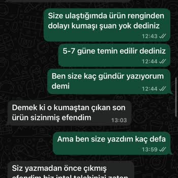 Siparişim İptal Edilmedi, Ürün Gönderildi Ve İade Alınmıyor