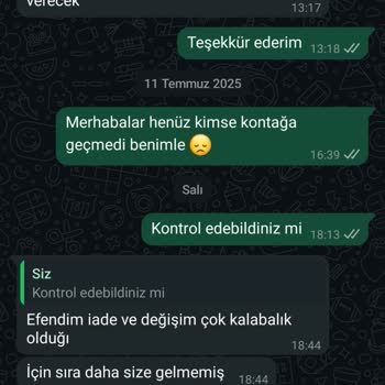 İademi 10 Gündür Sonuçlandıramadılar, Paramı Alamıyorum