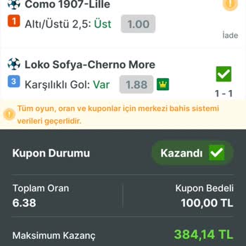 Kazanan Kuponum Haksız Şekilde 1 Oranla Sonuçlandırıldı
