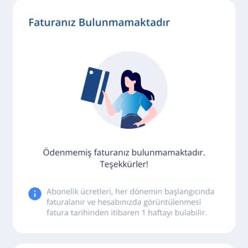 Ödenmemiş Fatura Hatası Ve Yetersiz Destek