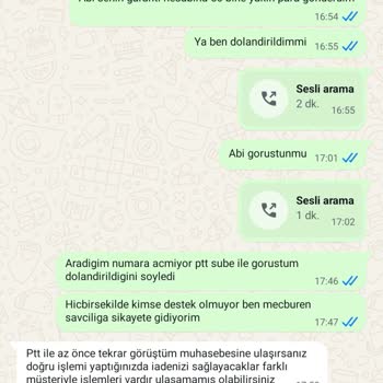 Telefonla Yapılan Sahte EPTTAVM Aramalarıyla Hesap Bilgilerime Ulaşıldı