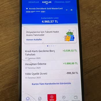 Denizbank'ın Haksız Kart Ücreti Ve Havale Kesintisi Mağduriyeti