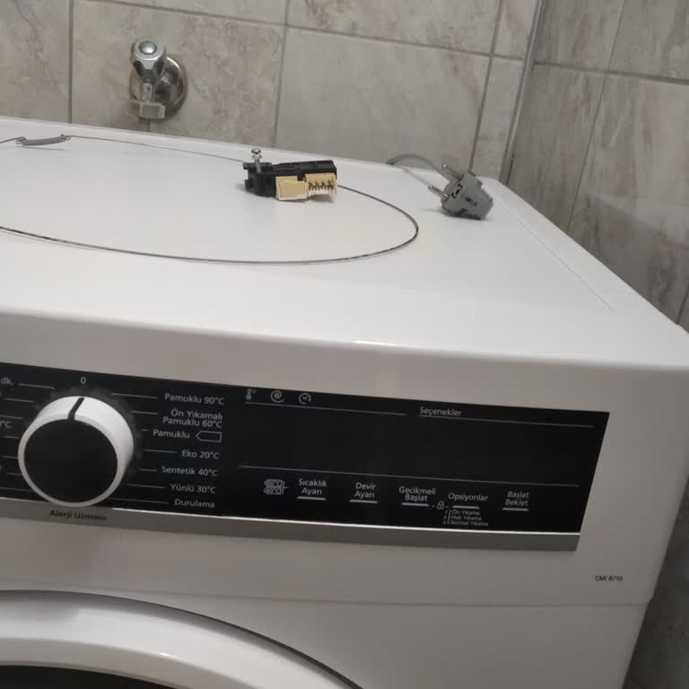 Vestel Cm 8710 Çamaşır Makinesinde Yaşanan Arızalar