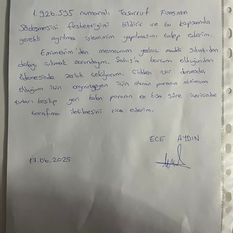 Darıca Şubesi'nde Dilekçe Sonrası Oyalama Ve Gecikme Sorunu
