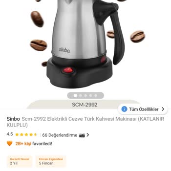 Trendyol Lumisa Home Satıcısından Elektrikli Türk Kahve Makinesi Kusurlu Geldi