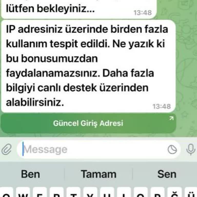 Bonus Hakkım Haksız Yere Reddedildi, Mağdur Edildim