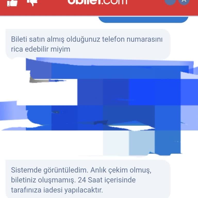 Feribot Bileti İadesinde Sorun Ve Yetersiz Müşteri Desteği