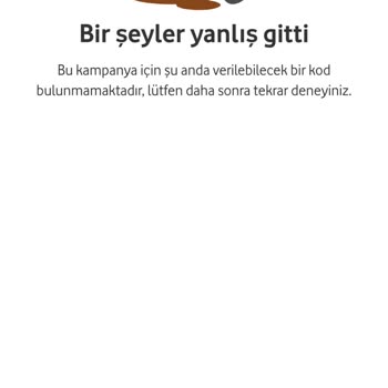 Vodafone Opet Kampanya Hatası Çözülmüyor Müşteri Hizmetleri Yetersiz