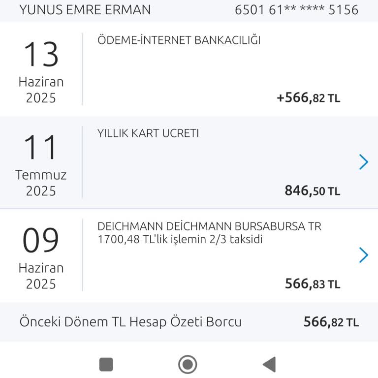 Yıllık Kart Aidatının İadesi Ve Haksız Ücret Uygulamasına İtiraz