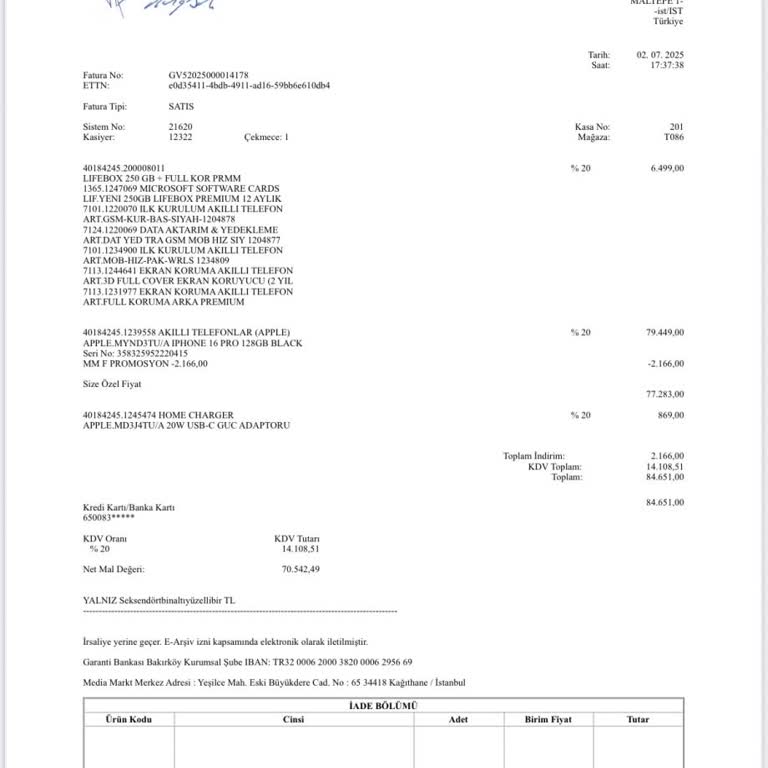 Yanıltıcı Paket Satışı Ve İlgisiz Hizmetle Mağduriyet Yaşadım