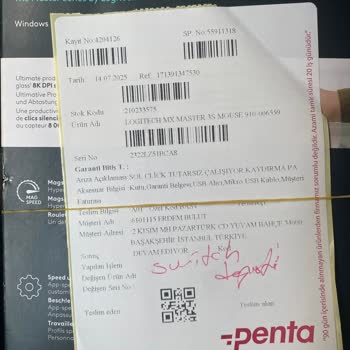 Tamir Sonrası Mouse Kasasında Hasar Ve Kaydırma Sorunu Yaşadım