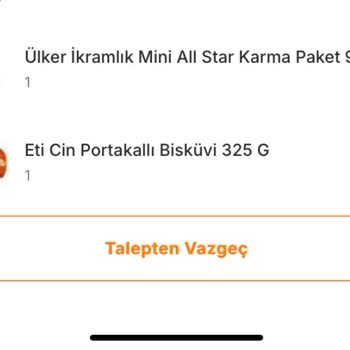 Migros Sanal Market Siparişimde Eksik Ürün Ve İletişim Sorunu