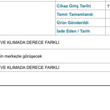 Samsung Arızalı Klima Ve Yetersiz Servis Nedeniyle İade Talebi