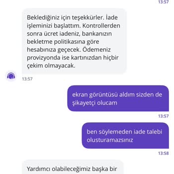 İade Ve Teslimat Sürecinde Sorun Yaşadım