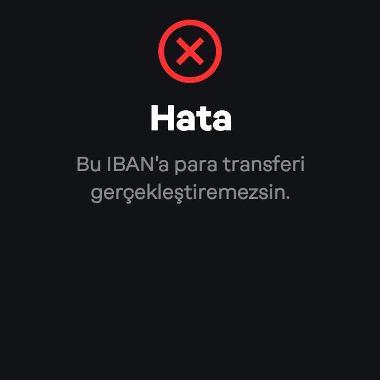 Papara IBAN'a Para Transferi Yapılamıyor, Sürekli Hata Alıyorum!