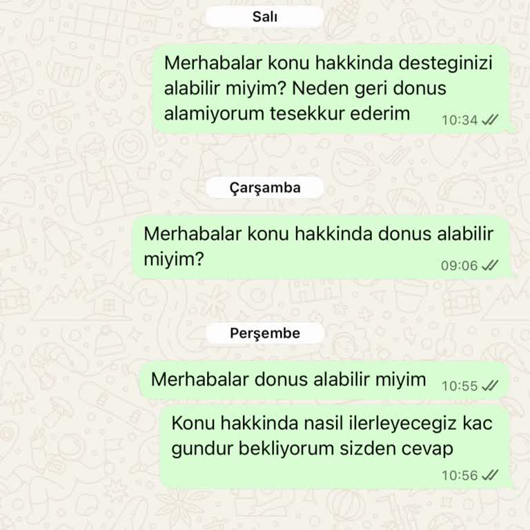 İade Talebime Dönüş Yapılmıyor, Müşteri Hizmetleri Yetersiz