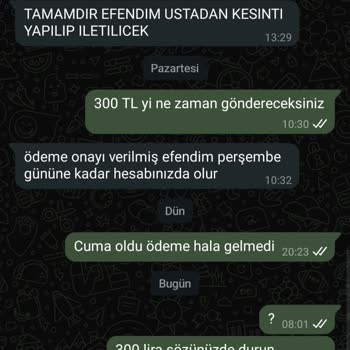 Kapı Anahtarını Unutan Usta Ve Firma İlgisizliği Nedeniyle Mağduriyet Yaşadım