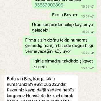 Kargom Kayboldu, Yanlış Bilgilendirme Ve Mağduriyet Yaşıyorum