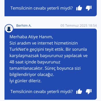 Bağlantı Sorunu Ve Yetersiz Müşteri Hizmetleri